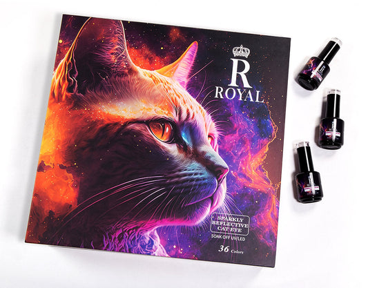 SPARKLY REFLECTIVE CAT EYE COLLECTION | 36 COLORS