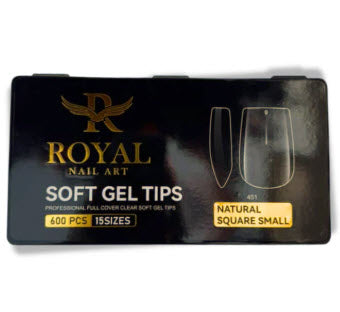 Royal Natural Square Small Soft Gel Tip