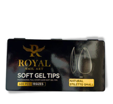 Royal Natural Stiletto Small Soft Gel Tip