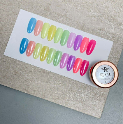 Super Clear Chrome X - Royal Nail Art