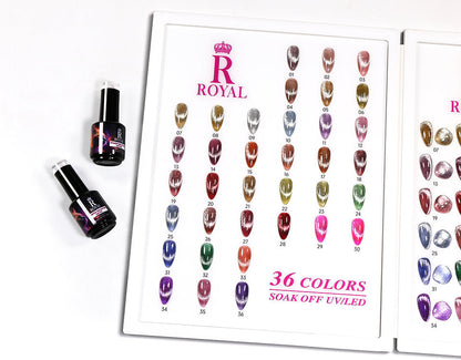 SPARKLY REFLECTIVE CAT EYE COLLECTION | 36 COLORS