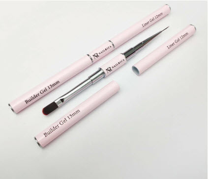 Builder Gel Brush 13mm & liner gel 12mm
