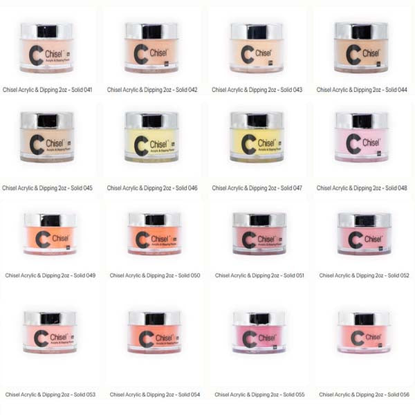 Chisel Acrylic & Dipping 2oz - Solid 041  to 056