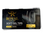 Royal Natural Round Long Soft Gel Tip