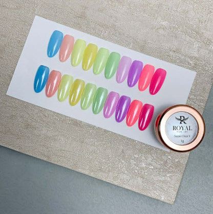Super Clear Chrome X - Royal Nail Art